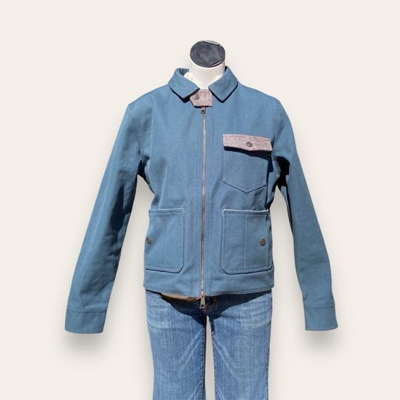 UNITED BY BLUE Women's Bison Utility Canvas Chore Jacket Women’s medium - Picture 6 of 10